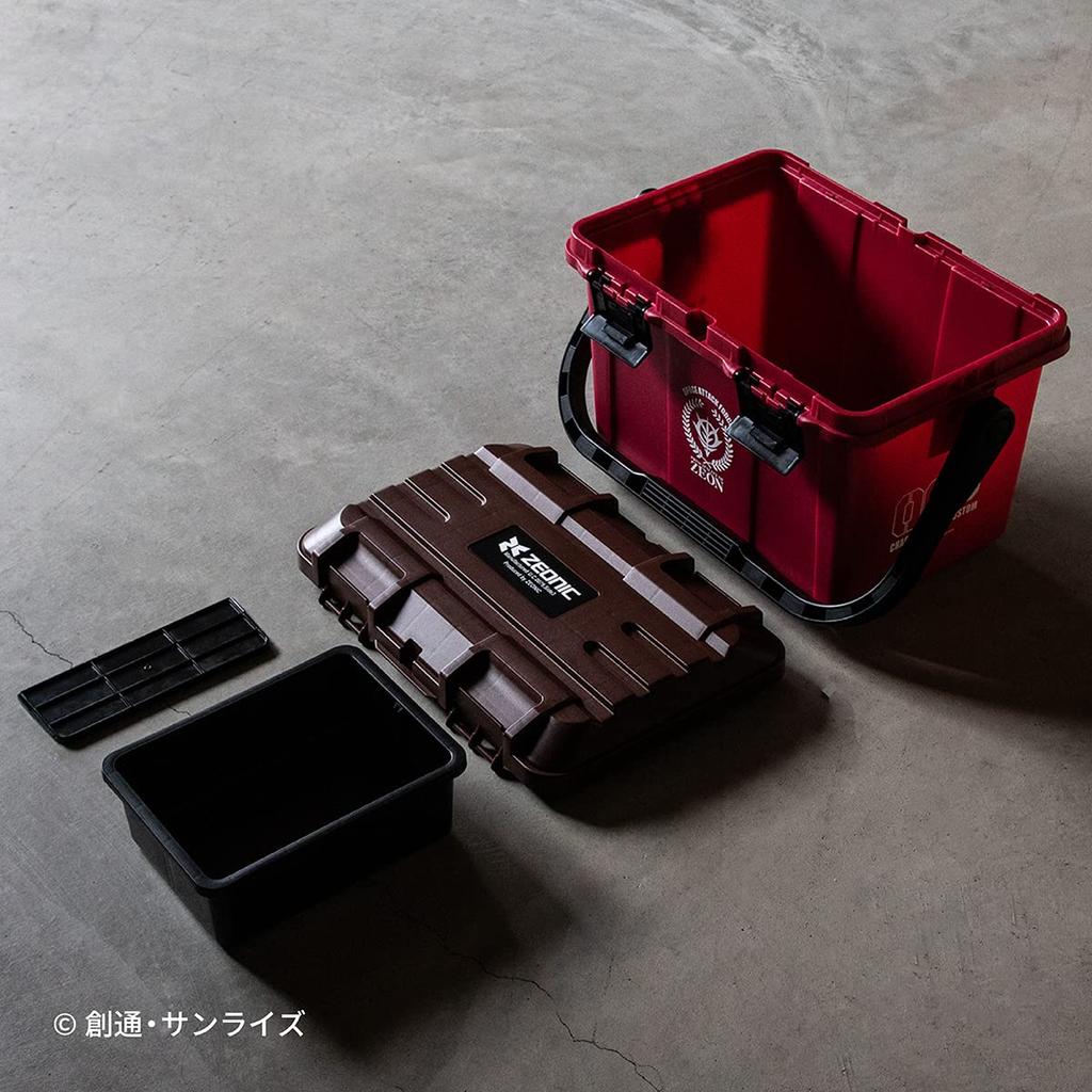 PLEX Mobile Suit Gundam Toolbox 17L Custom Model Char Red Char's