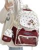 Schoolbag cute star cat junior high school student schoolbag high school large capacity student backpack small fresh girl pain bag baby bag
