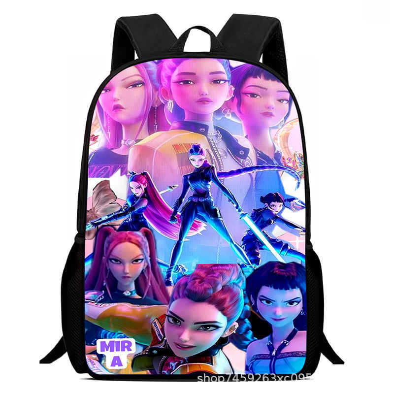 Kpop Witch Hunter Group Schoolbag High Definition Printing Casual Light Backpack Primary School