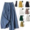 Women's Plaid Elastic Drawstring Wide-Leg Pajama Pants