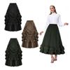 Victorian Women Dress Ball Gown Skirt Medieval Renaissance Wedding Costume Party