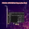SA3112J PCIE Adapter 12 Port 6Gbps PCI-Express X1 to SATA 3.0 Controller Cards Riser Expansion Card Controller