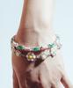Armo Flower + Crystal Bracelet (Yellow)