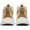 Anta Tazhou Fabric Synthetic Leather Plush Comfortable Non-Slip Wear-Resistant High-Top Casual Shoes Men Sneakers Beige Brown 912448910-1