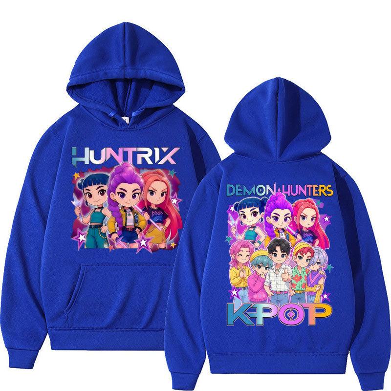 Unisex Hoodies & Sweatshirts KPop Anime Demon Hunters Fashion Popular Hoodies