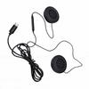 Motorcycle Wired Helmet Headset Hands Free 1.2M Cable Stereo Sound Mic Volume Helmet Earphone