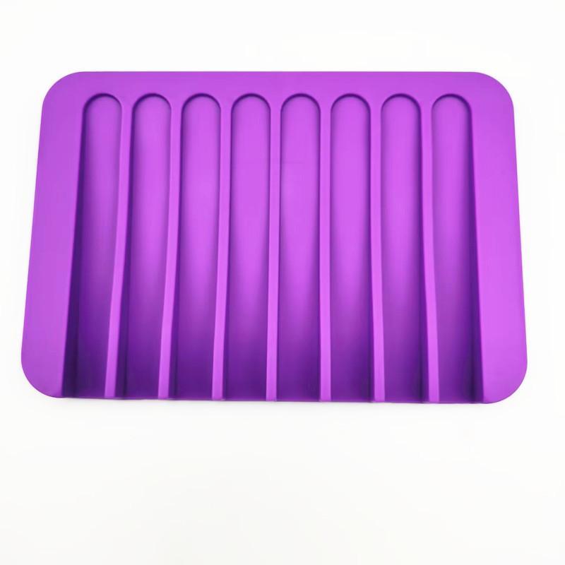 Self Draining Soap Holder Silicone Soap Dish Storage Holder Soap Box Draining Kitchen Sink Sponge Tray Bathroom Accessories