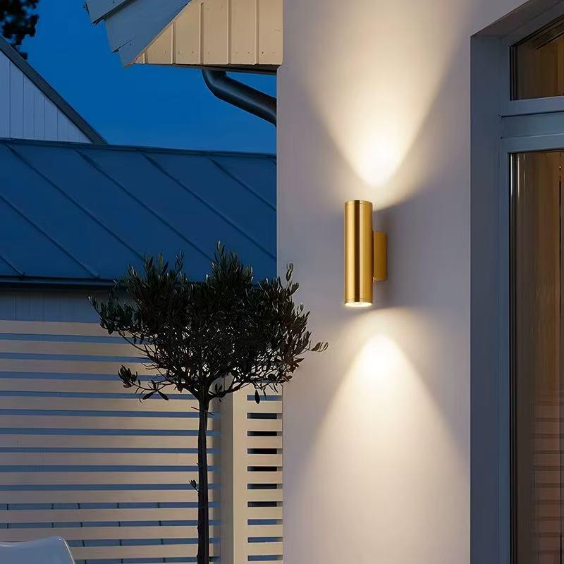 Outdoor Dual-Head Wall Light for Courtyard, Corridor, Patio, Gate, and Villa Exteriors