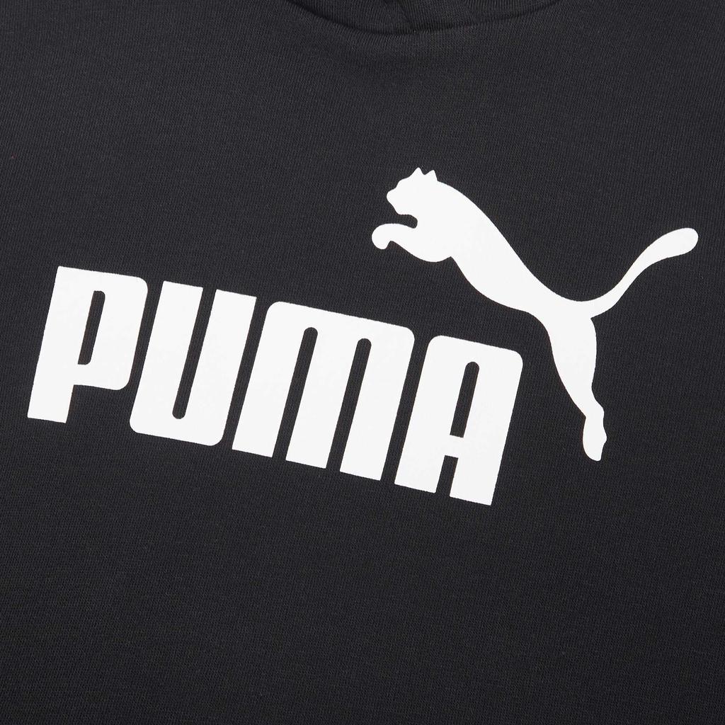 Puma Casual Printed Hoodie Sweatshirt Women Tops Black 583817-01