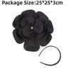 Fashion Headpiece 3D Flower Fascinators Hat Large Flower Formal Tea Party Hats Rose Fascinators Tea Parties