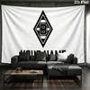 Custom Name,Borussia Monchengladbach Wall Tapestry, Aesthetic Printed Fabric Blanket, Suitable for Bedroom, Living Room, and Home Decor.