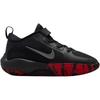 New Nike ISOFLY Breathable Lightweight Cushioning Low Top Children's Basketball Shoes Black Red Children Aged 3 7 Years Old FQ7670-007