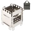 Camping Wooden Stove Portable Folding Lightweight Wooden Stove Portable Backpack Stove Outdoor Camping Cooking Travel Picnic KTY