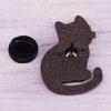 Rainbow for Kitty Enamel Brooch for Kitty Funny for Kitty brooch Badge Pin Bag