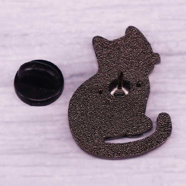 Rainbow for Kitty Enamel Brooch for Kitty Funny for Kitty brooch Badge Pin Bag