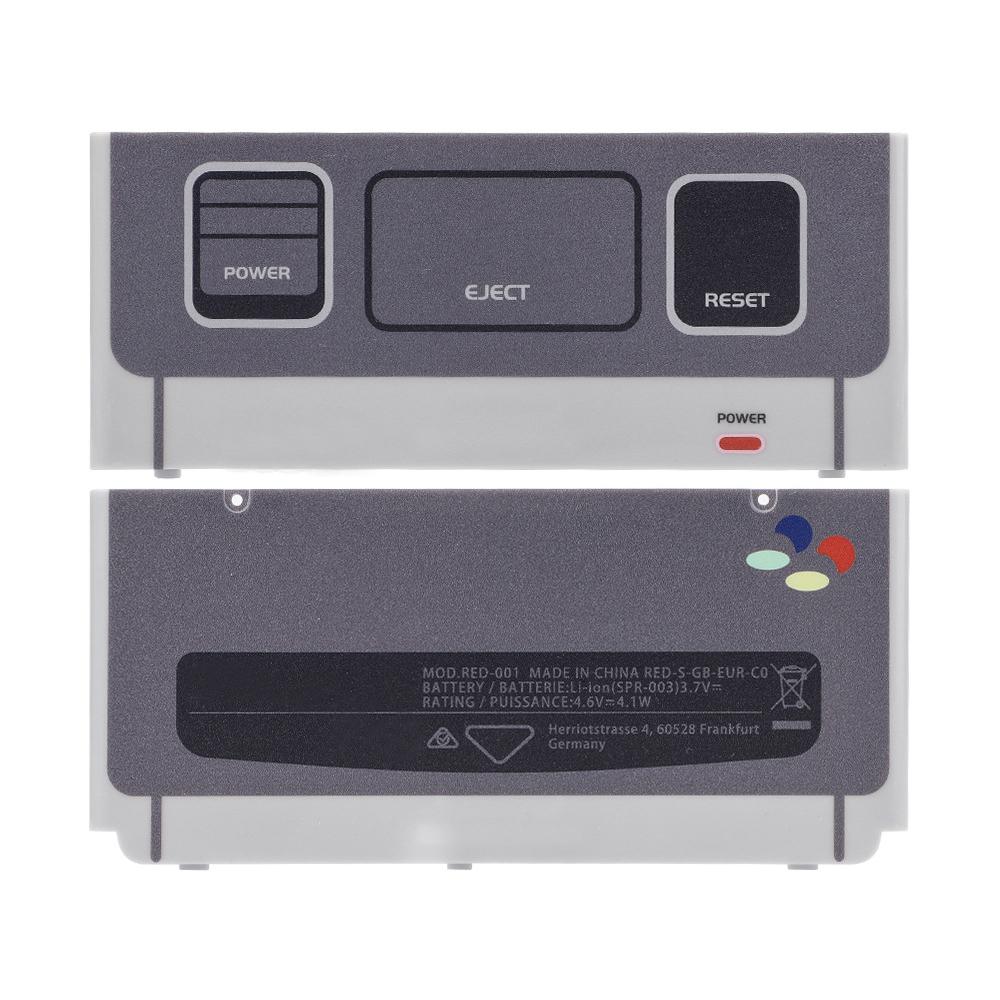

Сменная крышка корпуса для New Nintendo 3DS, верхняя и нижняя, серая