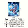 Dragon Ball Super Wall Tapestry Aesthetic Wall Hanging Printed Fabric Blanket Decorative Tapestries For Bedroom Living Room Home Decor