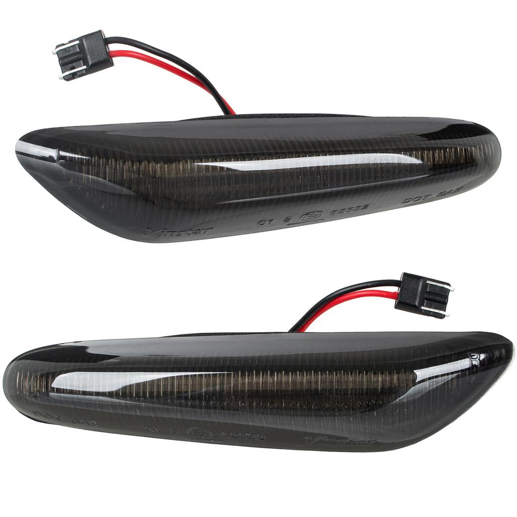 BMW 1 E81 E82 E87 E88 LED zij-richtingaanwijzer GEROOKT DYNAMISCH 2 stuks. SET