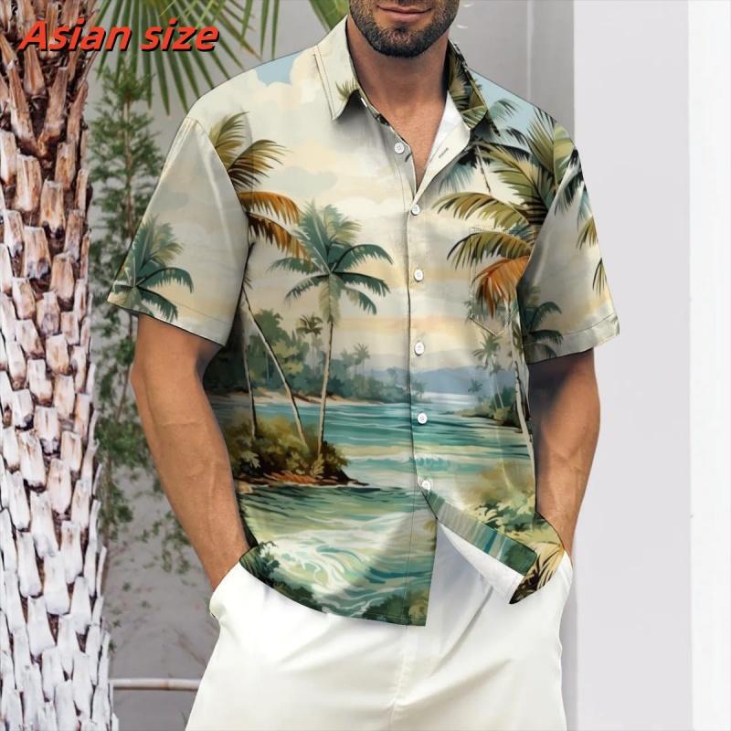 

Рубашка 3D-печати Fireworks Cat Aloha для мужчин, блузка с цветным узором в виде звезд, летние свободные топы с коротким рукавом и лацканами, гавайские рубашки XL