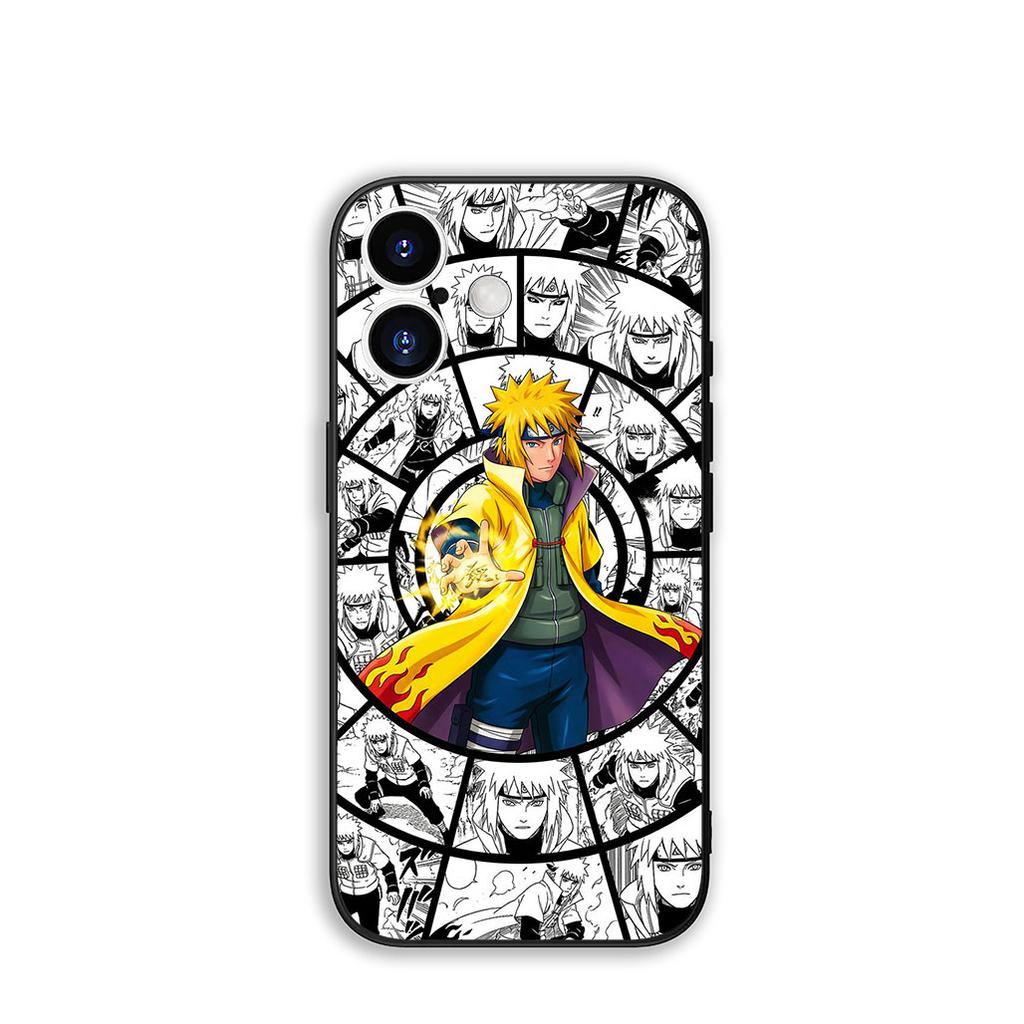 Phone Cover Anime Namikaze Minato Narutos Casing for Apple iPhone 16 15 14 Plus 13 12 Mini 17 Pro Max + ProMax 16E Air 15+ Case