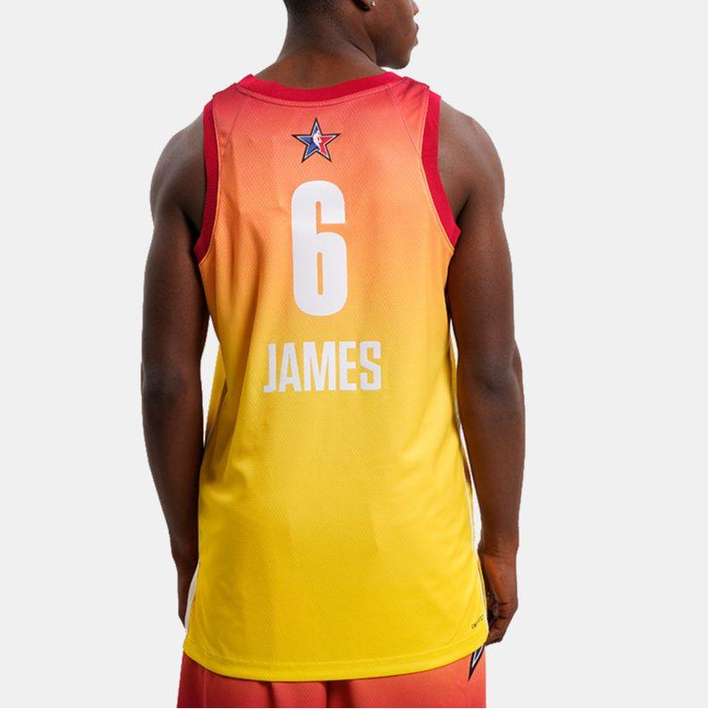 Jordan Basketball Jerseys Men's Orange Moderate Straight Fit DX6330-611
