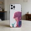 M-Mirai N-Nikki Gasai Yuno Anime Phone Case For iPhone 17,16,15,14,13,12,11 Plus,Pro,Max,Mini Silicone black Soft Cover