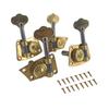 Yinfente Full Size Cello Parts with Metal Body, Machine Heads, String Winder, DIY Tuners, Easy Adjustment