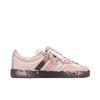 Adidas VL COURT 2.0 Da Vinci, Pink Butterfly Cushioning Low top Skateboard Shoes Unisex Pink Brown HQ1802(TeamM-S-BOX)