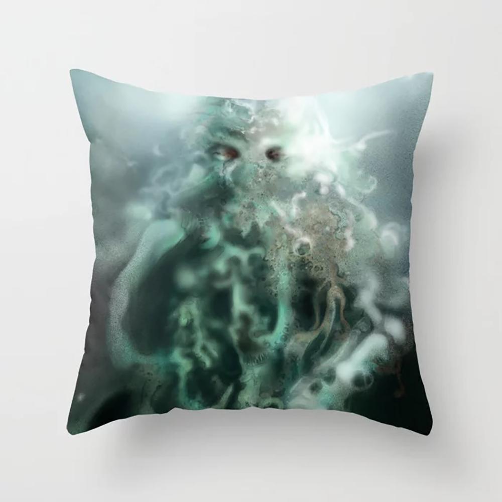 Messy Colored Printed Polyester Pillowcase Cushion Cover for Home Living Room Sofa Bedroom Decoration Pillowcase 45x45cm
