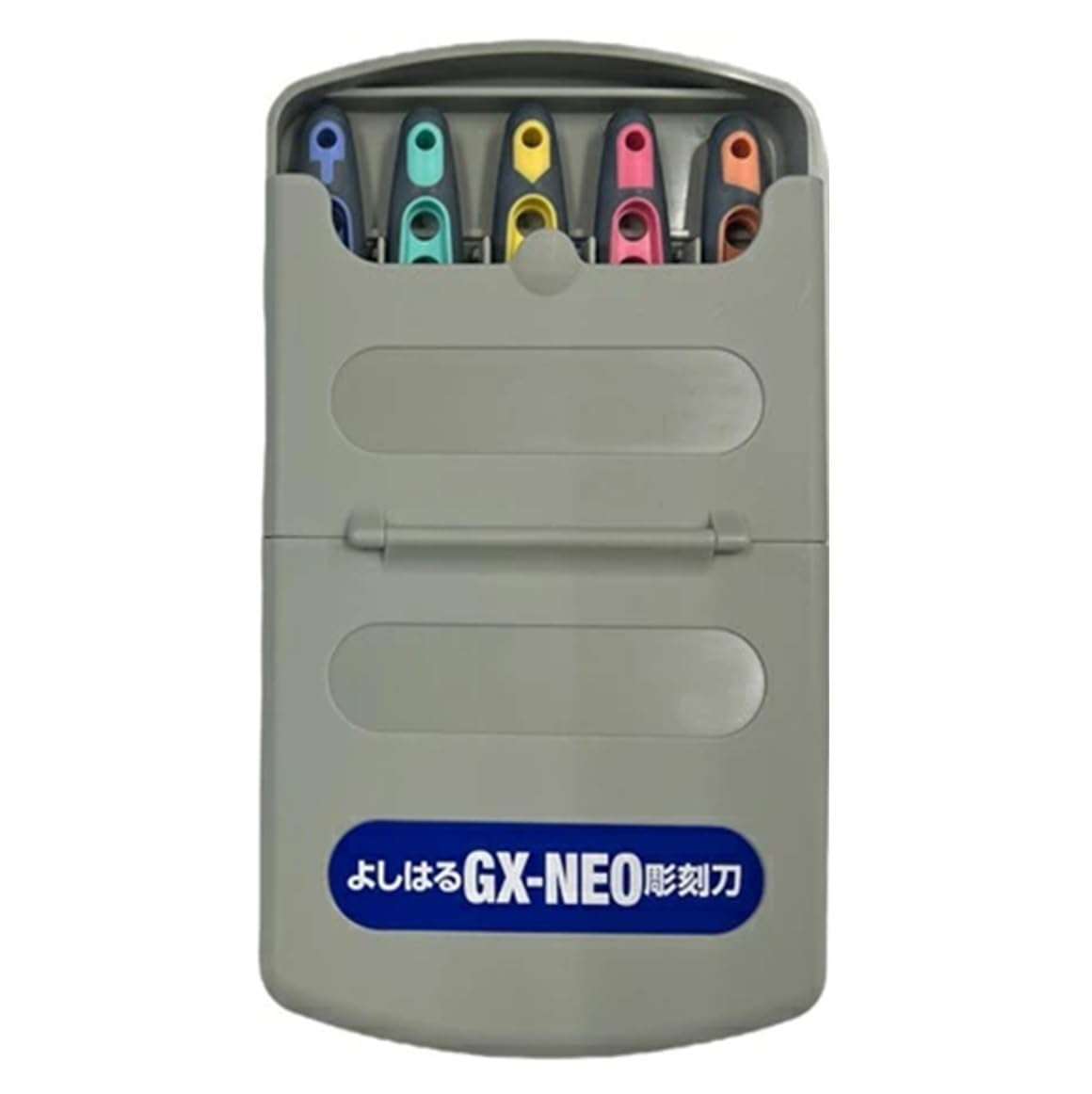 

Yoshiharu Cutlery Yoshiharu Резные стамески с защитой из безопасной стали и резины, набор, лезвия, рукоятки, 5 штук GX-NEO серый