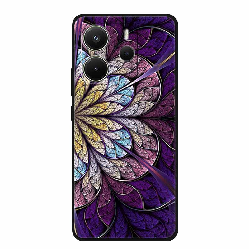 Für Xiaomi Redmi Note 14 4G Global Hülle Luxus TPU Weiches Silikon Cover Handyhüllen für 24117RN76G Schutz Neu Bumper Funda