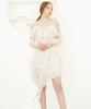 CATTLINE Heart Ring Satin Dress