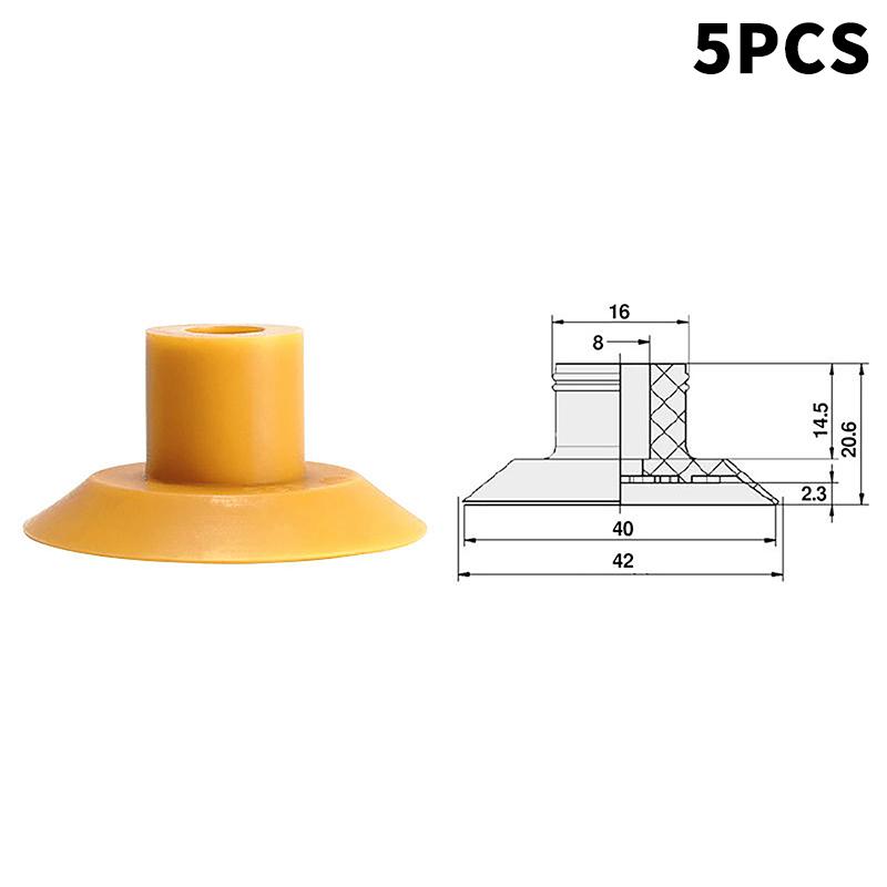 5pcs Manipulator Bag-opening Vacuum Sucker SGP15/20/24/30/40 Pneumatic Components For Industrial Accessories