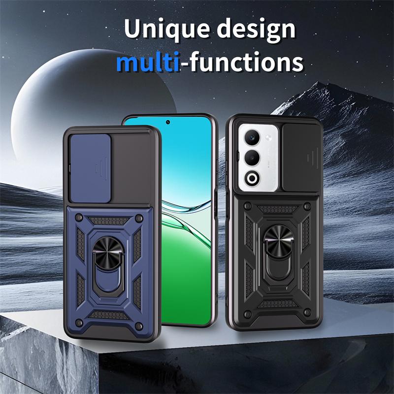 Funda For OPPO A5 4G 5G Case Magnetic Ring Holder Shockproof Armor Phone Case For Oppo A5x A 5x A5 X 4G 5G Lens Protector Cover
