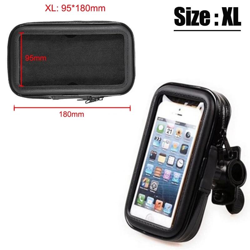 

Waterproof Bicycle Phone Holder Motorcycle Bike Handlebar Phone Case Bag for 15 Pro Max 14 Samsung Bike Phone Stand Mount
