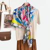 New fashion 111 mulberry silk silk scarf, women's Spring Festival gift for elders to keep warm 111 silk collection