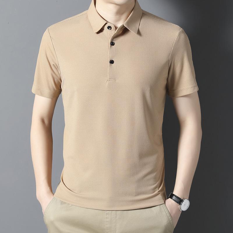 

New Thin Short-sleeved Casual Summer Solid Color Ready-made T-shirt