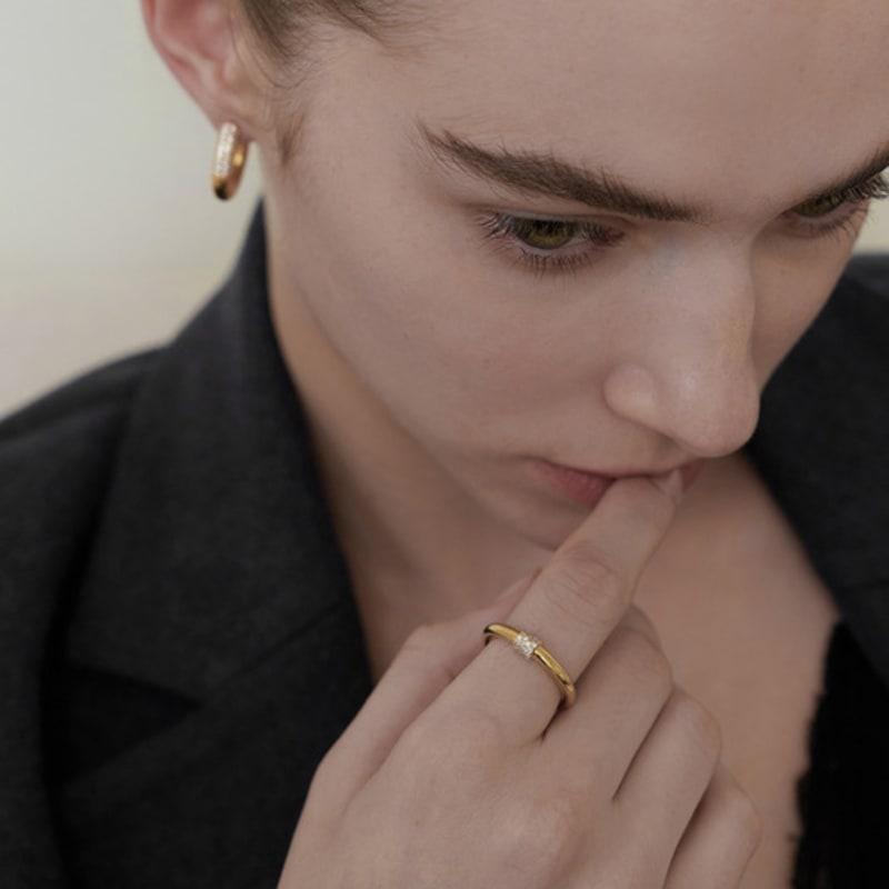 MZUU BIJOU Crystal Ring