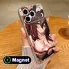 HSR Fugue Clear TPU Magsafe Mobile Phone Case for iPhone 17 16 15 14 13 12 11 Air Pro Max Plus Mini Colorful Cover