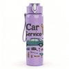 1PC Car Service Mechanic Tool Print 750ml Color Plastic Sports Water Bottle Leakproof Flip Straw Lid Suitable for Sports Office Home Use