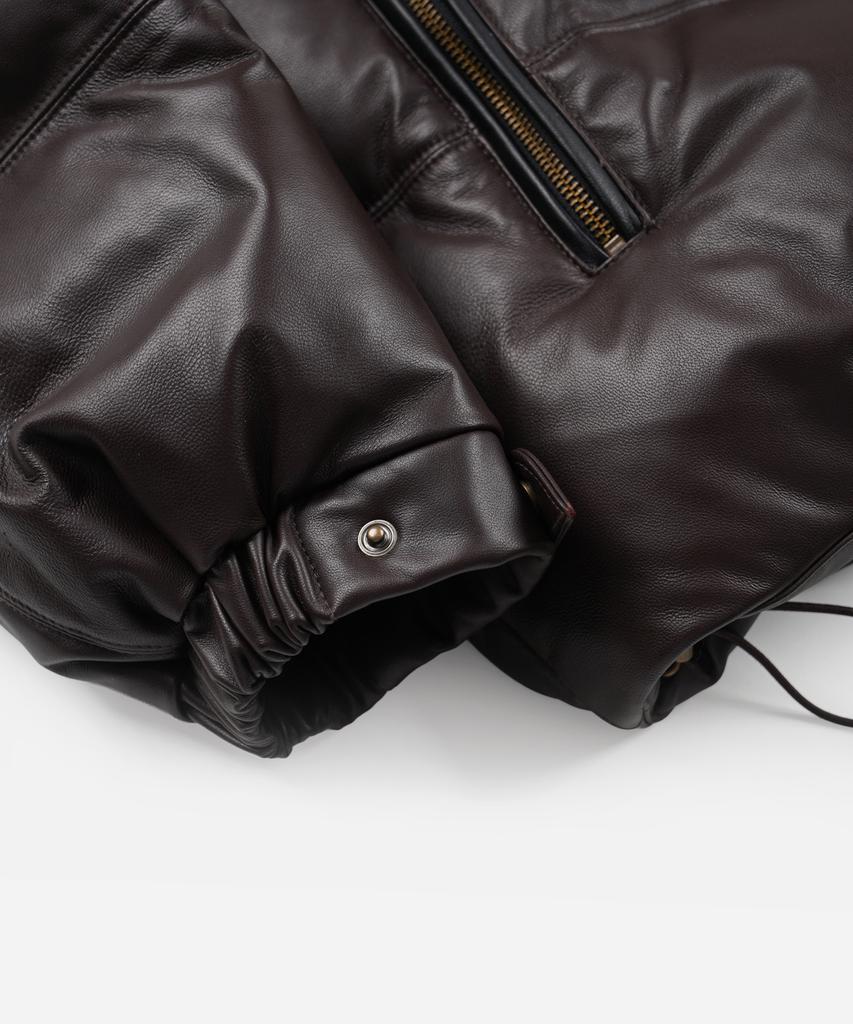 Frizmworks Snowdon Lambskin Down Jacket _ Brown