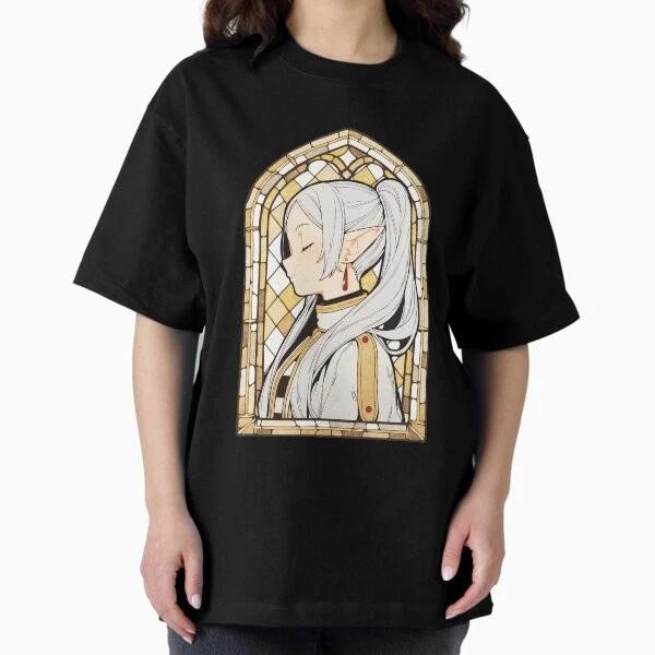 Anime Cute Stained Glass Frieren Gift For Friends T Shirt 12 S