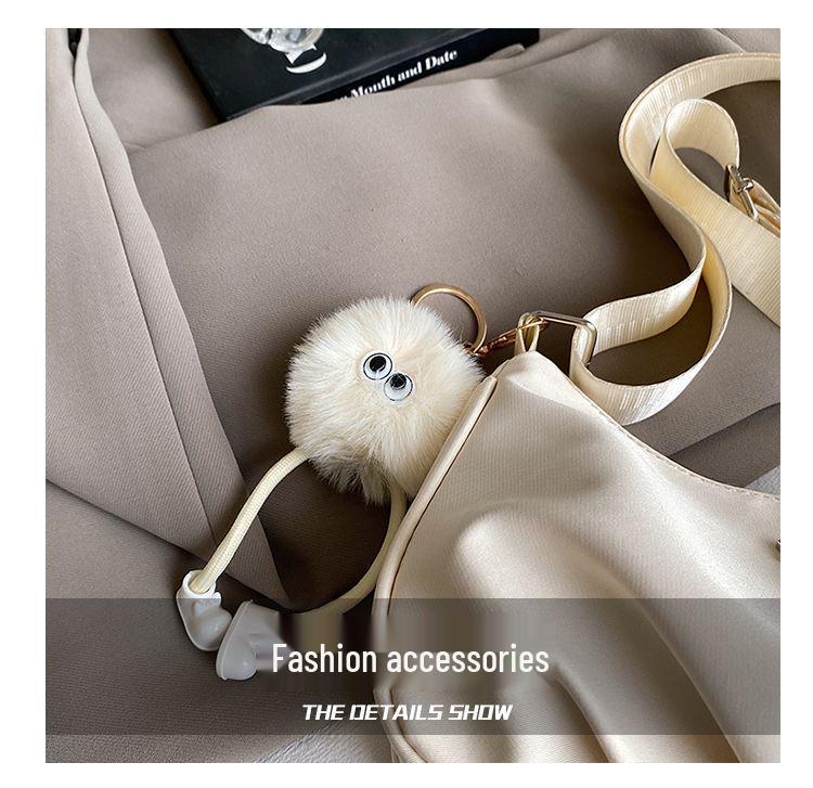 Trendy Women's Small Handbag - 2025 Summer Fashion Crossbody & Shoulder Dumpling Bag for Work & Commute