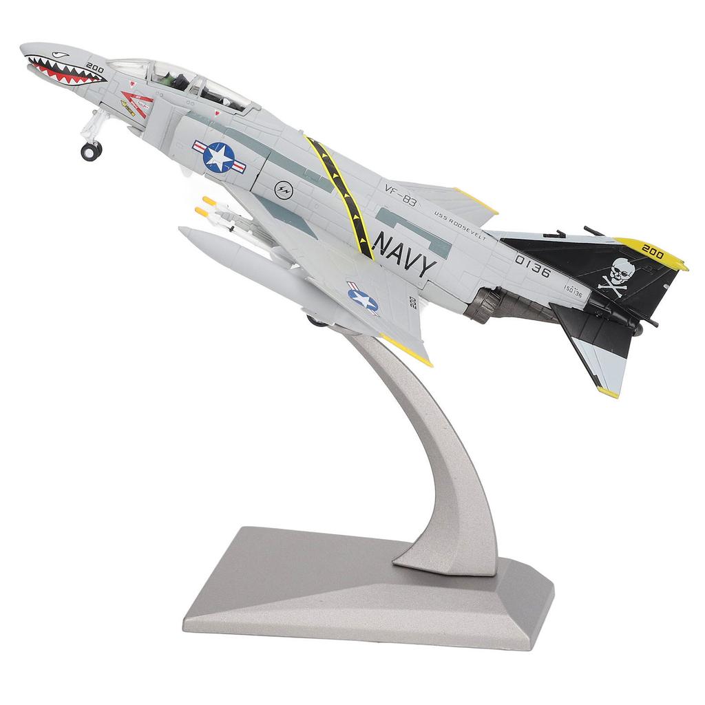 1:100 Scale Fighter Model Alloy Metal Fighter Aircraft Model for Office Collection
