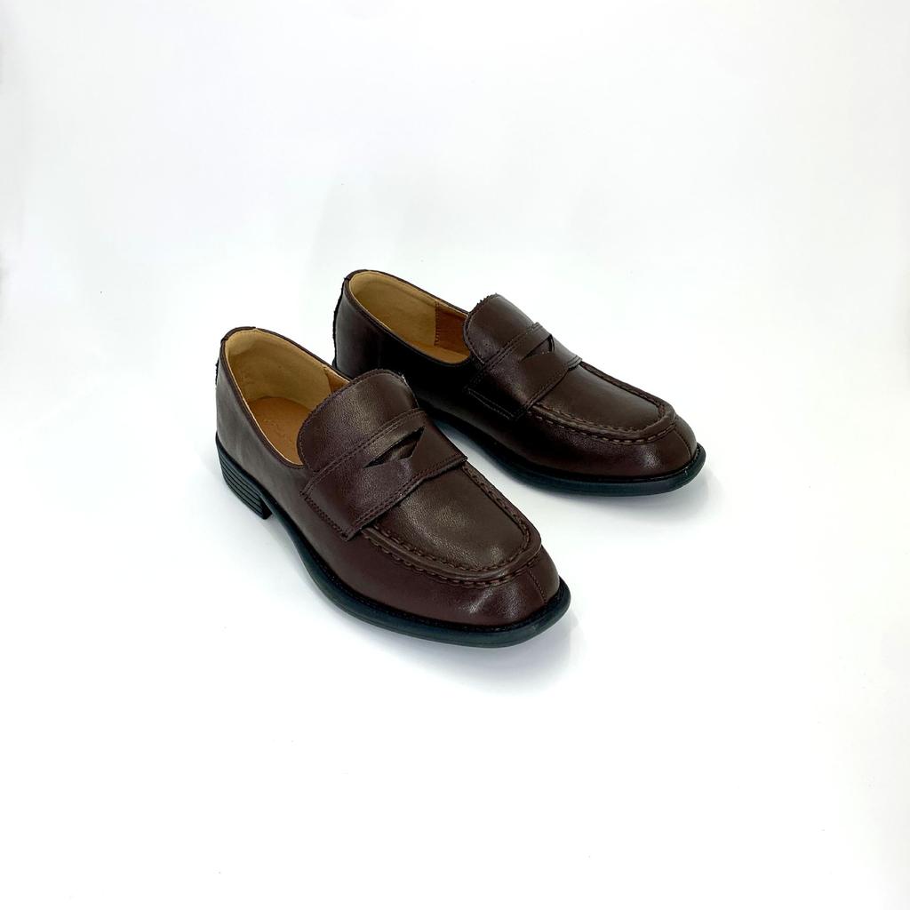 Wang Xiaodu has the same Persian desert retro leather one-pedal loafers for women's new handmade small leather shoes and single shoes.