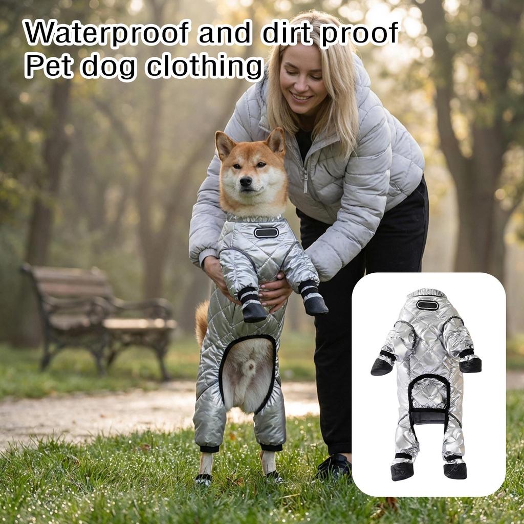 When Going Out And Dirt-proof Pet Dog Clothes