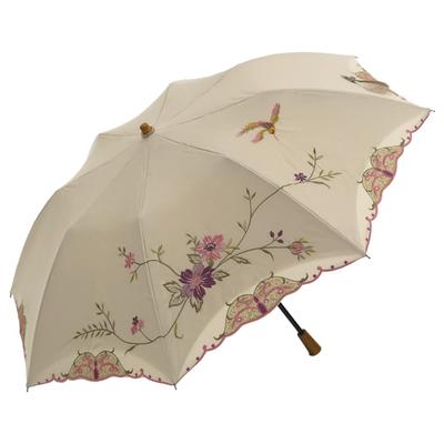 Adequado para dias ensolarados e chuvosos, leve e fresco de 1ª classe, dobrável, dissipador de calor, em forma de sapo, [Chinoiserie Moderno] Guarda-sol