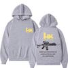 Heckler & Koch HK M4 Graphic Print Vintage Unisex Loose Warm Streetwear Fall Winter Hoodie