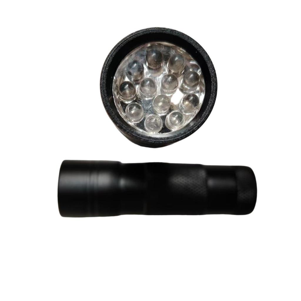 Aluminum Alloy 51 LED UV Flashlight for Scorpion Detection, Currency Verification, and Curing.