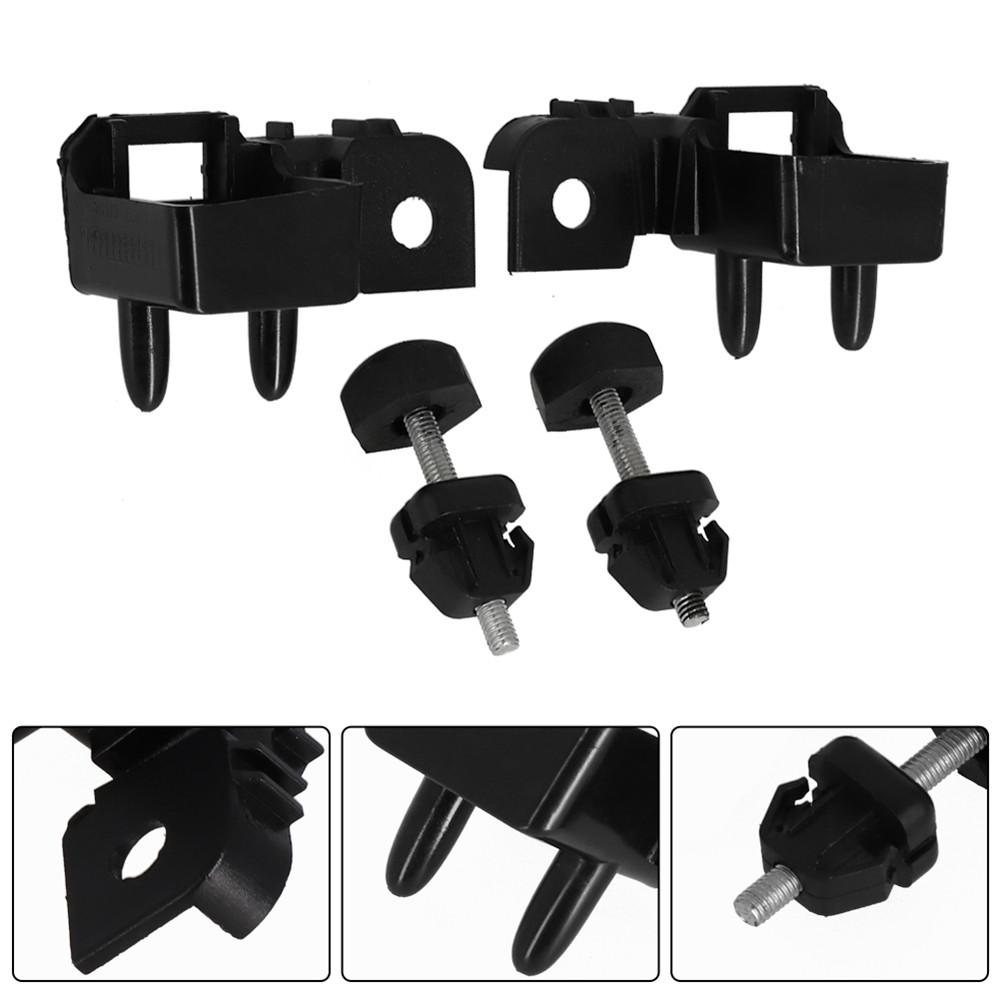 4Pcs Hood Bumper Stopper Bracket For Ford Fusion MKZ 2013-2020 Left&Right Side
